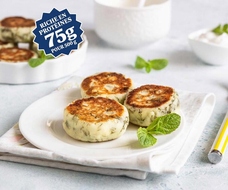 Syrnyky salés aux herbes